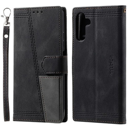 TTUDRCH Style 004 for Samsung Galaxy S24+ Case RFID Blocking Wallet Leather Cover