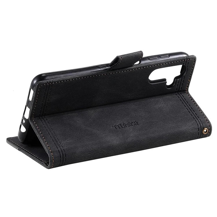 TTUDRCH Style 004 for Samsung Galaxy S24+ Case RFID Blocking Wallet Leather Cover