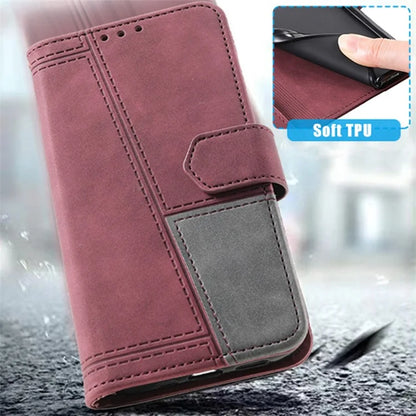 TTUDRCH Style 004 for Samsung Galaxy S24+ Case RFID Blocking Wallet Leather Cover