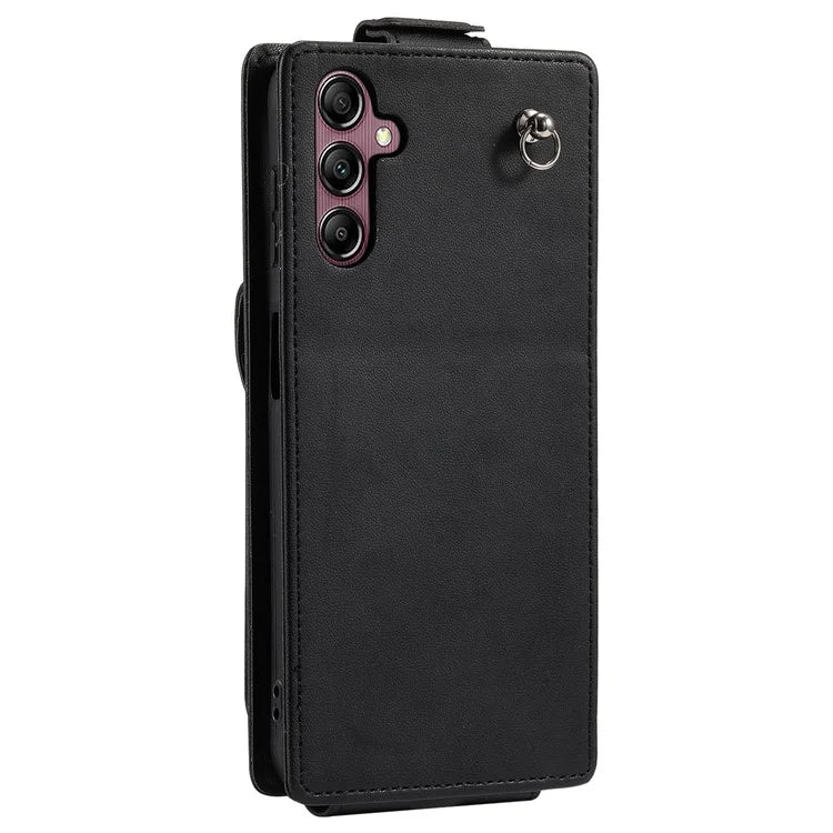 For Samsung Galaxy A14 4G / 5G Case Fully Wrapped Leather+TPU Vertical Flip Stand Cover