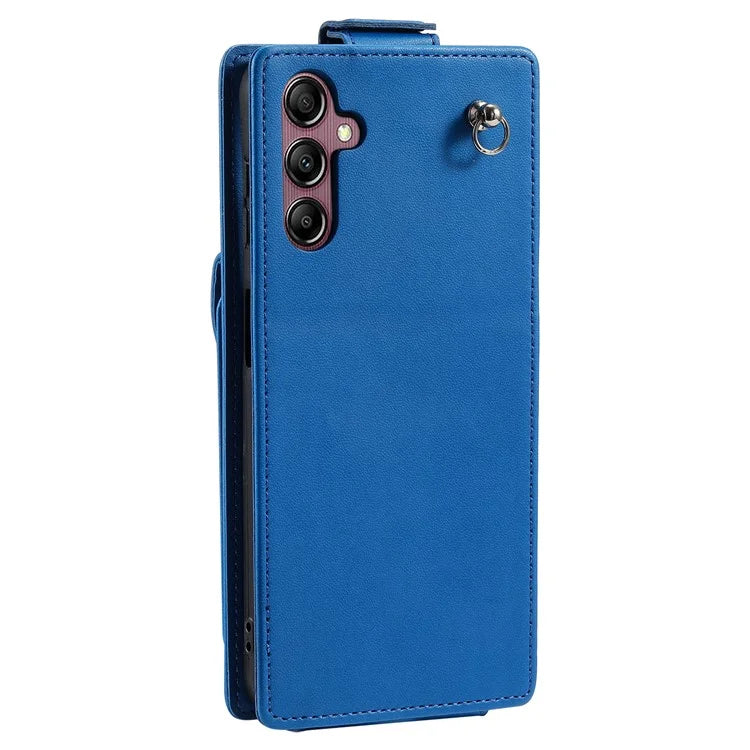 For Samsung Galaxy A14 4G / 5G Case Fully Wrapped Leather+TPU Vertical Flip Stand Cover