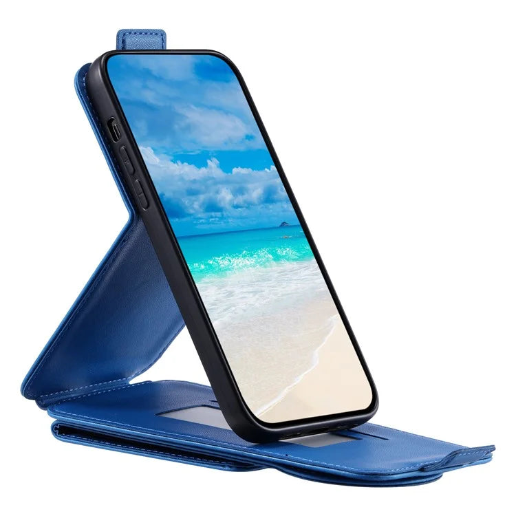 For Samsung Galaxy A13 4G / 5G Case Well-protected Leather+TPU Vertical Flip Stand Cover