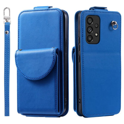 For Samsung Galaxy A23 4G / A23 5G (Global Version) Case Vertical Flip Stand Cover Leather+TPU Shell