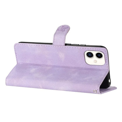 For Samsung Galaxy A05 4G Case PU Leather Stand Cover Magnetic Phone Shell Imprinted Wallet