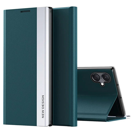 For Samsung Galaxy A05 4G Case Stand Leather Electroplating Phone Cover