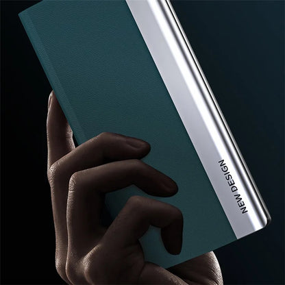 For Samsung Galaxy A05 4G Case Stand Leather Electroplating Phone Cover