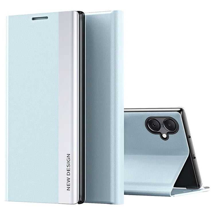 For Samsung Galaxy A05 4G Case Stand Leather Electroplating Phone Cover
