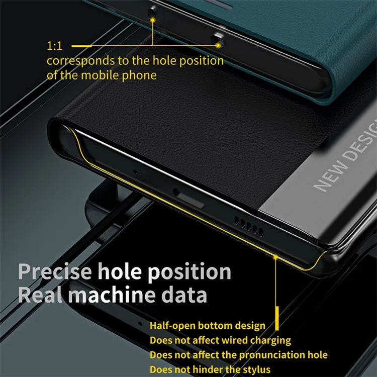 For Samsung Galaxy A05 4G Case Stand Leather Electroplating Phone Cover