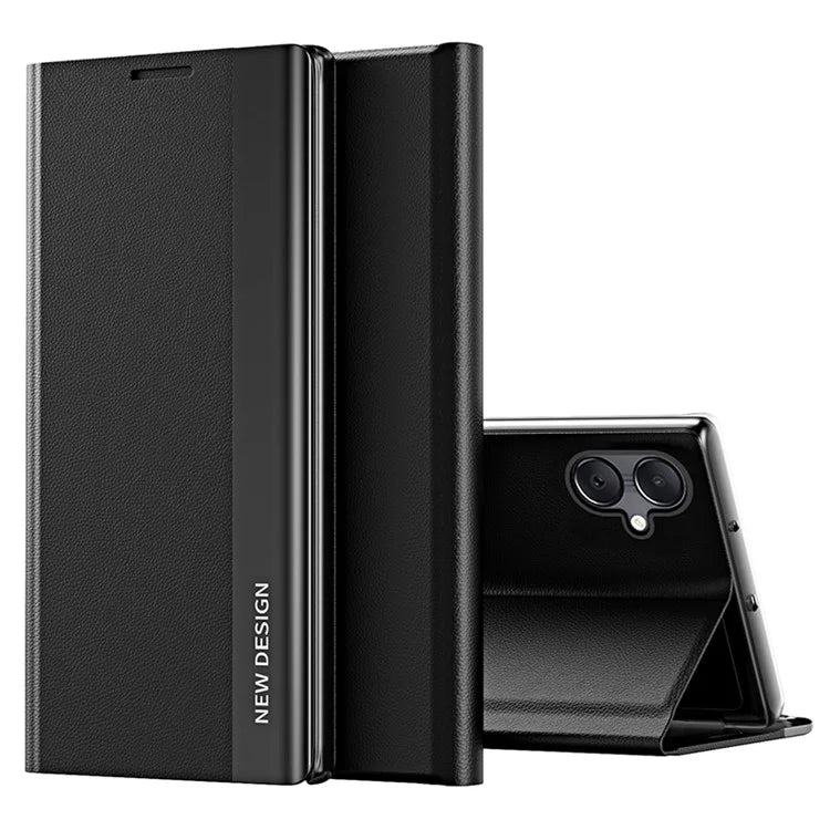 For Samsung Galaxy A05 4G Case Stand Leather Electroplating Phone Cover
