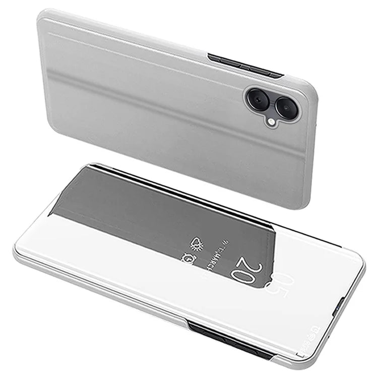 For Samsung Galaxy A05 4G Case View Window PU Leather Phone Cover