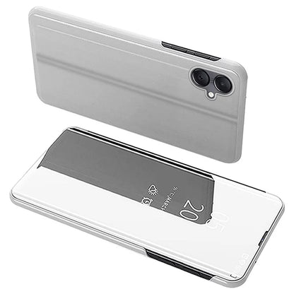 For Samsung Galaxy A05 4G Case View Window PU Leather Phone Cover