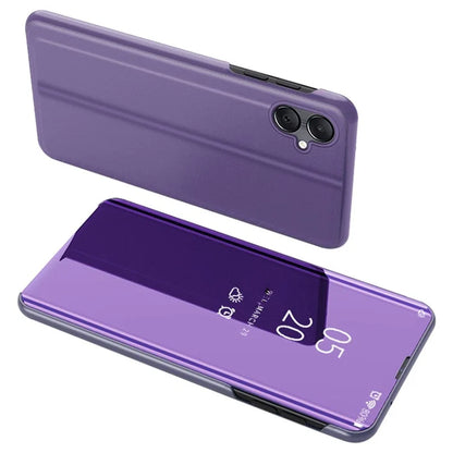 For Samsung Galaxy A05 4G Case View Window PU Leather Phone Cover