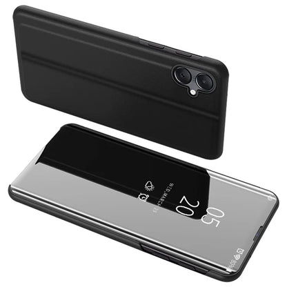 For Samsung Galaxy A05 4G Case View Window PU Leather Phone Cover