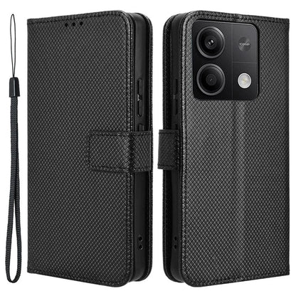 For Xiaomi Redmi Note 13 5G Case Magnetic Clasp Leather Wallet Cover