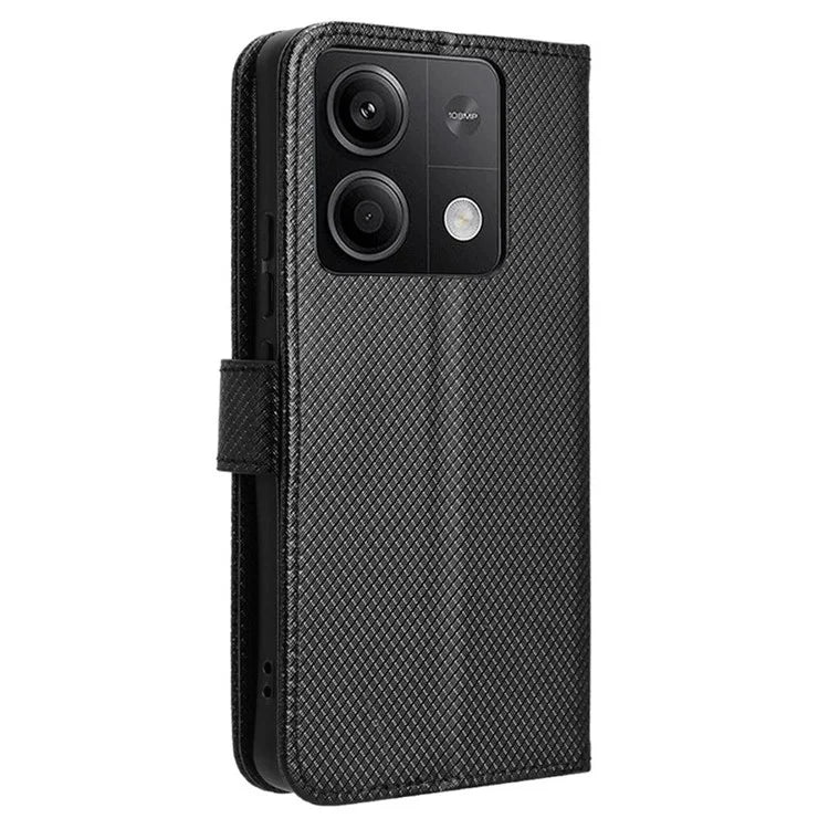 For Xiaomi Redmi Note 13 5G Case Magnetic Clasp Leather Wallet Cover