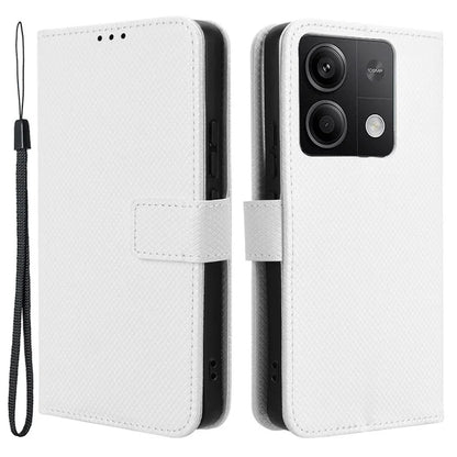 For Xiaomi Redmi Note 13 5G Case Magnetic Clasp Leather Wallet Cover