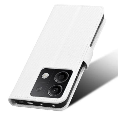 For Xiaomi Redmi Note 13 5G Case Magnetic Clasp Leather Wallet Cover
