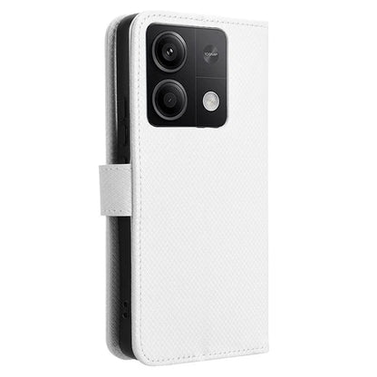 For Xiaomi Redmi Note 13 5G Case Magnetic Clasp Leather Wallet Cover
