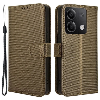 For Xiaomi Redmi Note 13 5G Case Magnetic Clasp Leather Wallet Cover