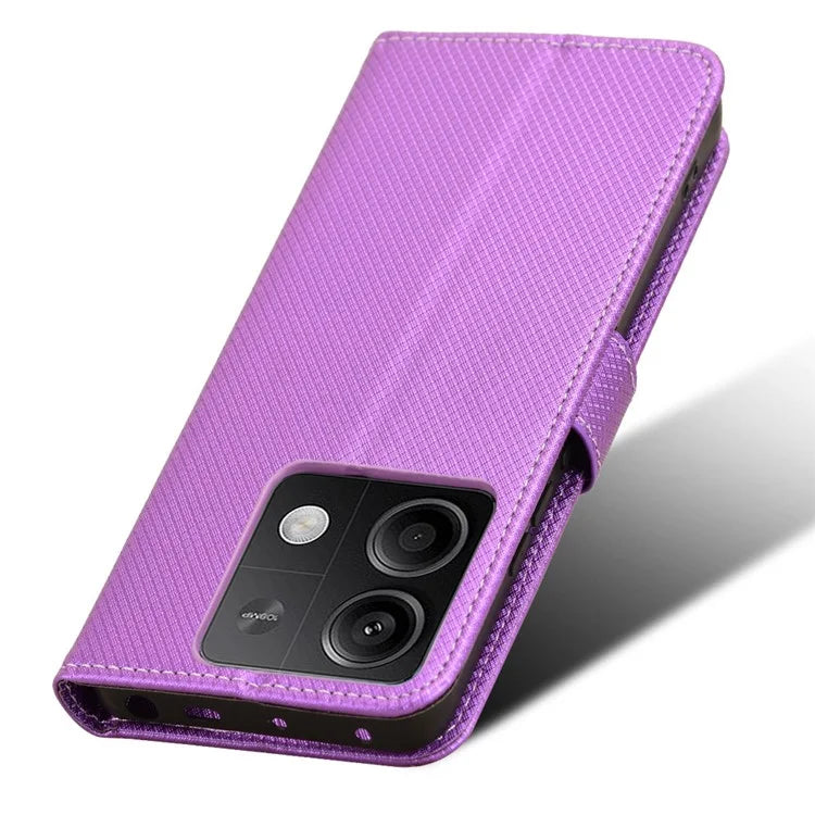 For Xiaomi Redmi Note 13 5G Case Magnetic Clasp Leather Wallet Cover