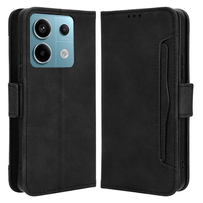 For Xiaomi Redmi Note 13 Pro 5G / Poco X6 5G PU Leather Case Phone Cover with Wallet Stand