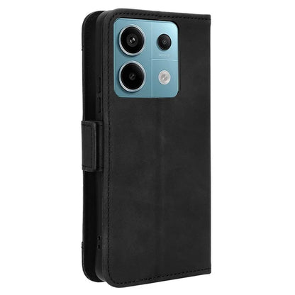 For Xiaomi Redmi Note 13 Pro 5G / Poco X6 5G PU Leather Case Phone Cover with Wallet Stand