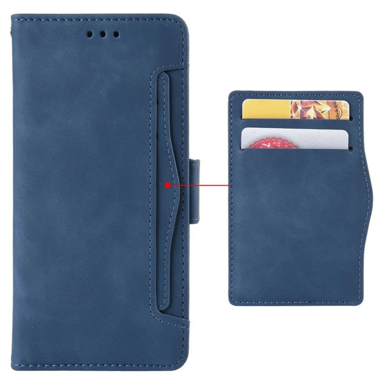 For Xiaomi Redmi Note 13 Pro 5G / Poco X6 5G PU Leather Case Phone Cover with Wallet Stand