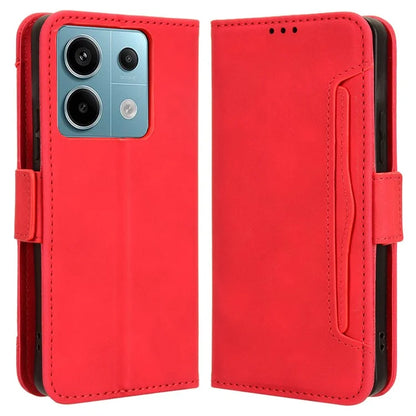 For Xiaomi Redmi Note 13 Pro 5G / Poco X6 5G PU Leather Case Phone Cover with Wallet Stand