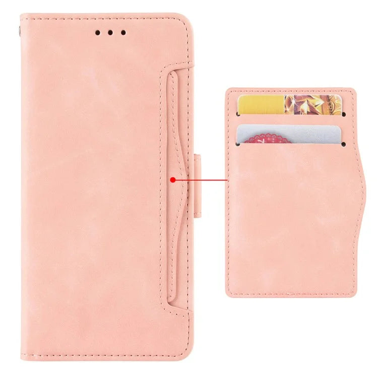 For Xiaomi Redmi Note 13 Pro 5G / Poco X6 5G PU Leather Case Phone Cover with Wallet Stand