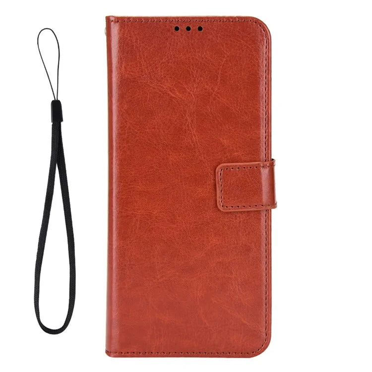 For Xiaomi Redmi Note 13 Pro 5G / Poco X6 5G Case PU Leather Phone Stand Cover