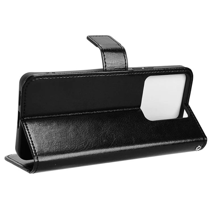 For Xiaomi Redmi Note 13 Pro 5G / Poco X6 5G Case PU Leather Phone Stand Cover