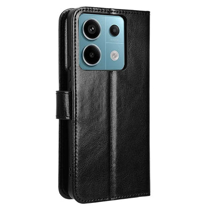 For Xiaomi Redmi Note 13 Pro 5G / Poco X6 5G Case PU Leather Phone Stand Cover