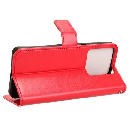 For Xiaomi Redmi Note 13 Pro 5G / Poco X6 5G Case PU Leather Phone Stand Cover