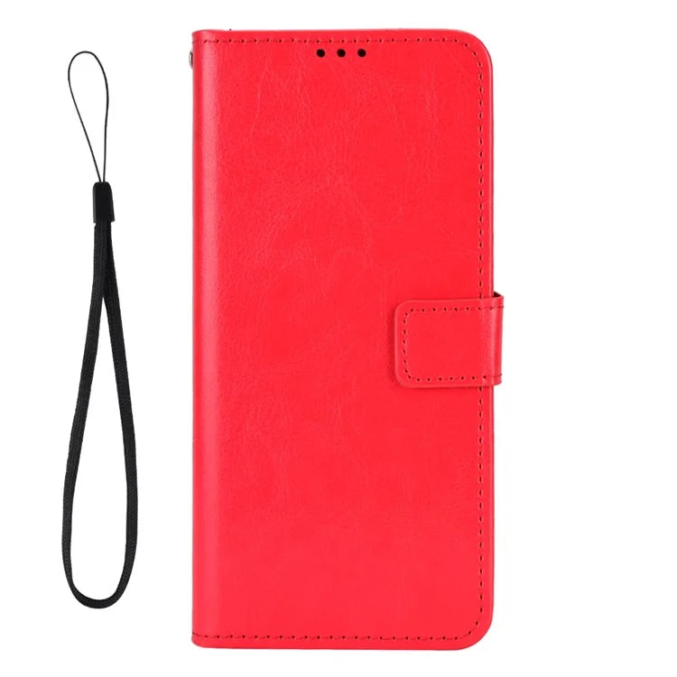For Xiaomi Redmi Note 13 Pro 5G / Poco X6 5G Case PU Leather Phone Stand Cover