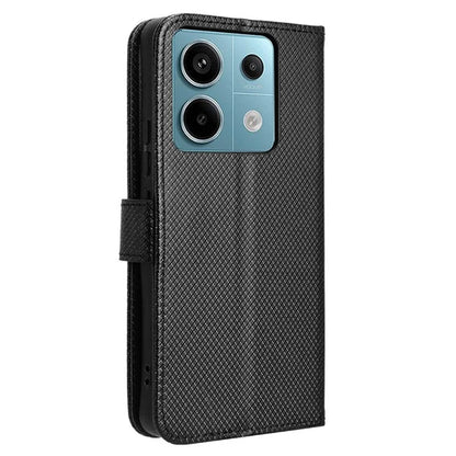 For Xiaomi Redmi Note 13 Pro 5G / Poco X6 5G Phone Case Anti-Scratch Shell Magnetic PU Leather Wallet Phone Cover
