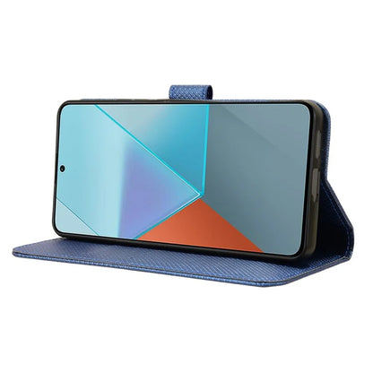 For Xiaomi Redmi Note 13 Pro 5G / Poco X6 5G Phone Case Anti-Scratch Shell Magnetic PU Leather Wallet Phone Cover