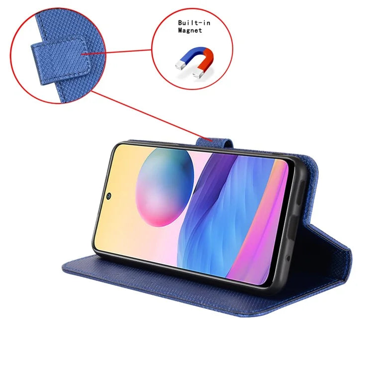 For Xiaomi Redmi Note 13 Pro 5G / Poco X6 5G Phone Case Anti-Scratch Shell Magnetic PU Leather Wallet Phone Cover