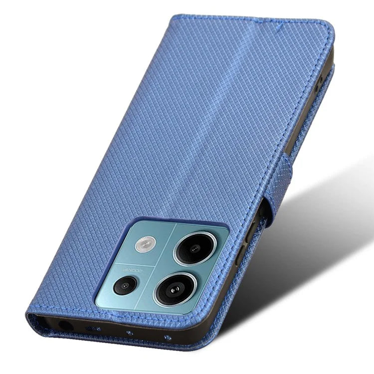 For Xiaomi Redmi Note 13 Pro 5G / Poco X6 5G Phone Case Anti-Scratch Shell Magnetic PU Leather Wallet Phone Cover
