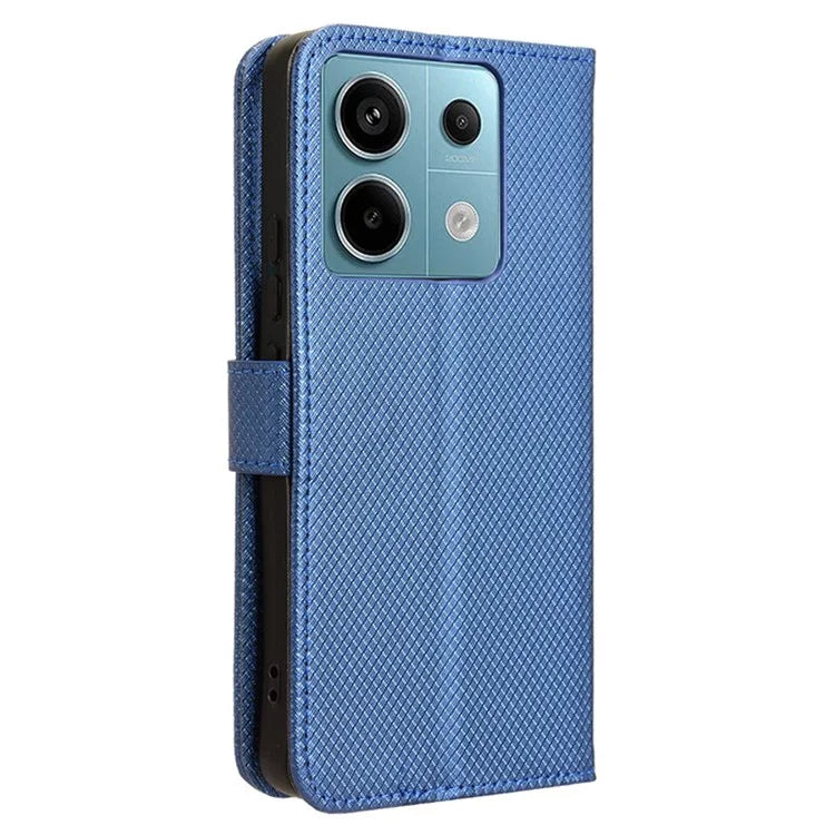 For Xiaomi Redmi Note 13 Pro 5G / Poco X6 5G Phone Case Anti-Scratch Shell Magnetic PU Leather Wallet Phone Cover