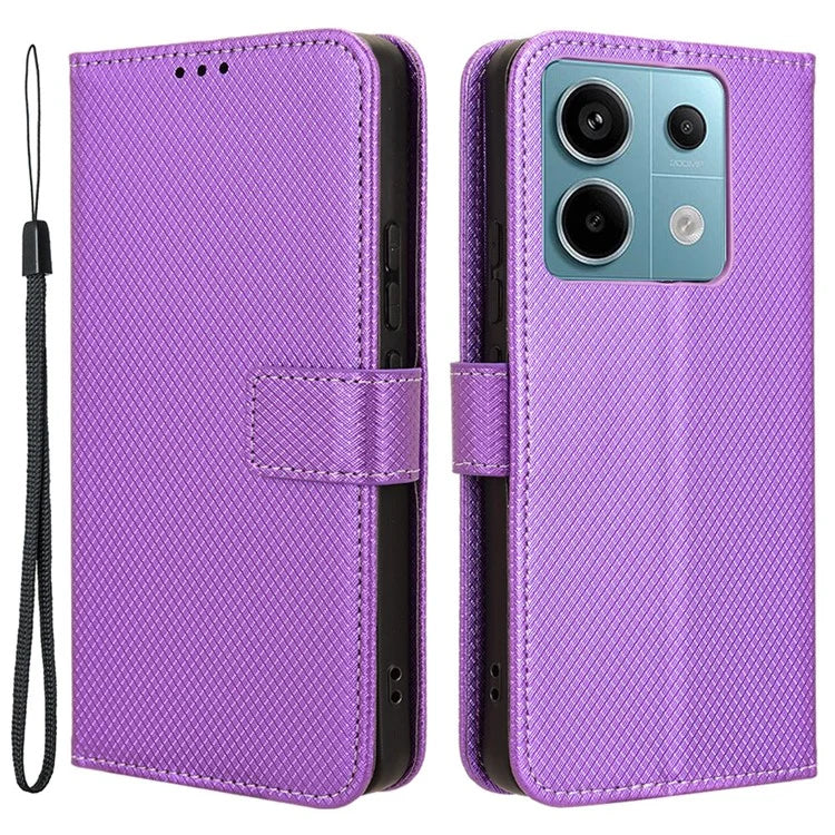 For Xiaomi Redmi Note 13 Pro 5G / Poco X6 5G Phone Case Anti-Scratch Shell Magnetic PU Leather Wallet Phone Cover