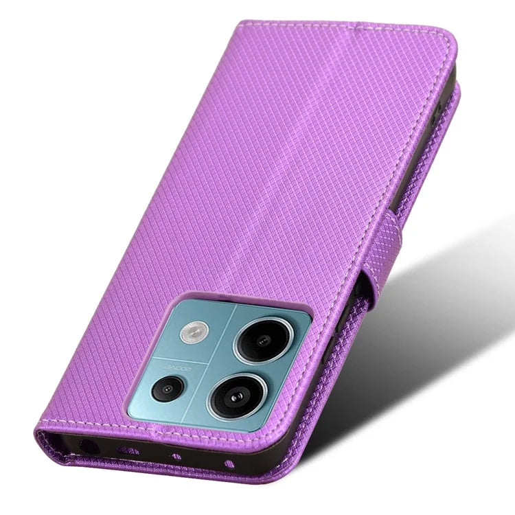 For Xiaomi Redmi Note 13 Pro 5G / Poco X6 5G Phone Case Anti-Scratch Shell Magnetic PU Leather Wallet Phone Cover