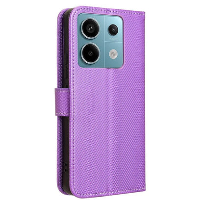 For Xiaomi Redmi Note 13 Pro 5G / Poco X6 5G Phone Case Anti-Scratch Shell Magnetic PU Leather Wallet Phone Cover