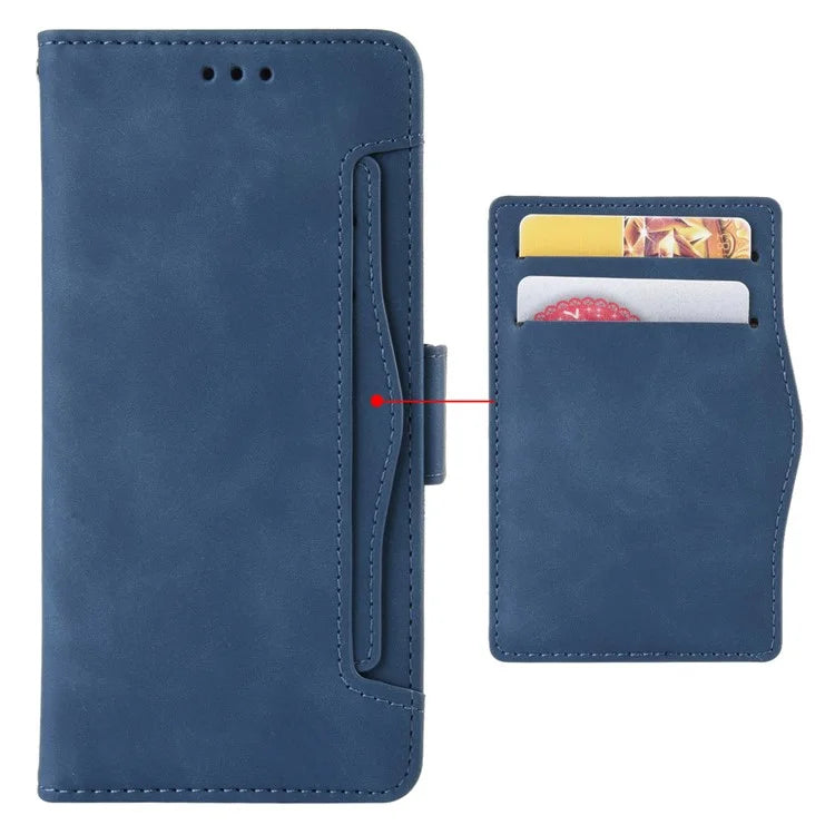 For Xiaomi Redmi Note 13 5G Case Slim-Fit PU Leather Phone Stand Cover Wallet