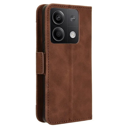 For Xiaomi Redmi Note 13 5G Case Slim-Fit PU Leather Phone Stand Cover Wallet