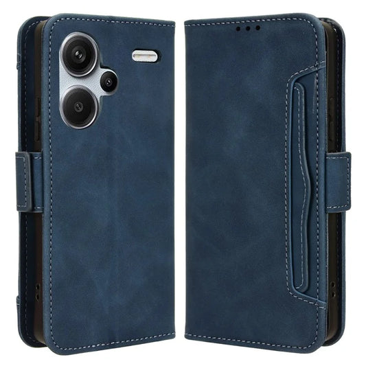 For Xiaomi Redmi Note 13 Pro+ 5G Anti-Scratch Phone Shell Leather Case Wallet Stand Phone Cover
