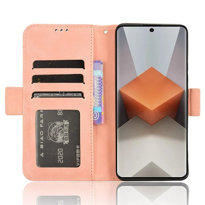 For Xiaomi Redmi Note 13 Pro+ 5G Anti-Scratch Phone Shell Leather Case Wallet Stand Phone Cover