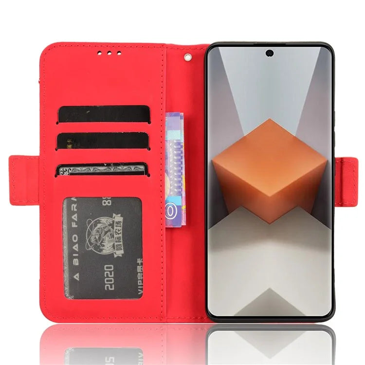 For Xiaomi Redmi Note 13 Pro+ 5G Anti-Scratch Phone Shell Leather Case Wallet Stand Phone Cover
