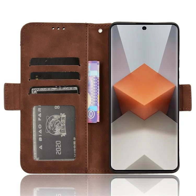 For Xiaomi Redmi Note 13 Pro+ 5G Anti-Scratch Phone Shell Leather Case Wallet Stand Phone Cover