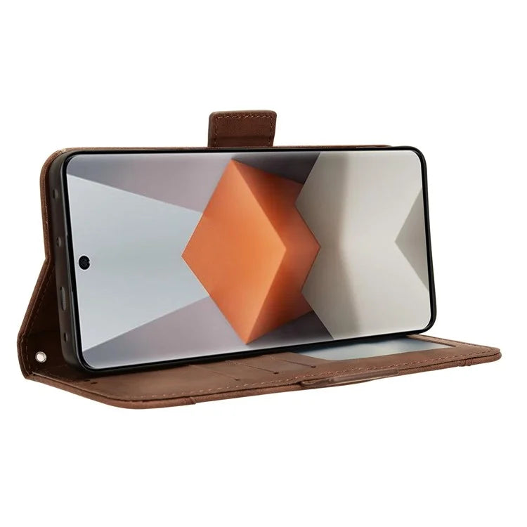 For Xiaomi Redmi Note 13 Pro+ 5G Anti-Scratch Phone Shell Leather Case Wallet Stand Phone Cover