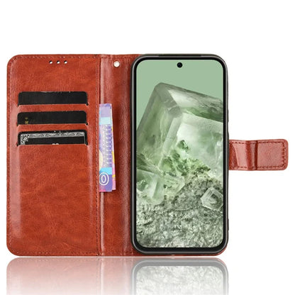 For Google Pixel 8a Leather Case Stand Wallet Leather Phone Cover